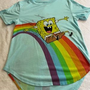 nickelodeon tee spongebob theme size medium